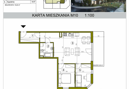 Mieszkanie w inwestycji: Kameralna Golikówka