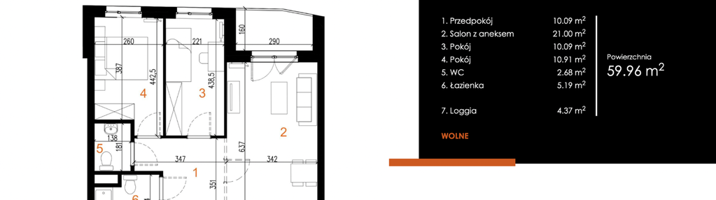 Mieszkanie w inwestycji: Odrzańskie Bulvary
