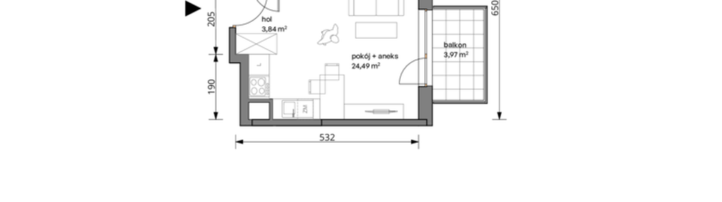 Mieszkanie w inwestycji: Trzcinowa Vita