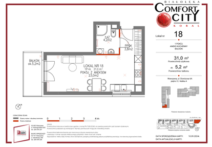 Mieszkanie w inwestycji: Comfort City Koral