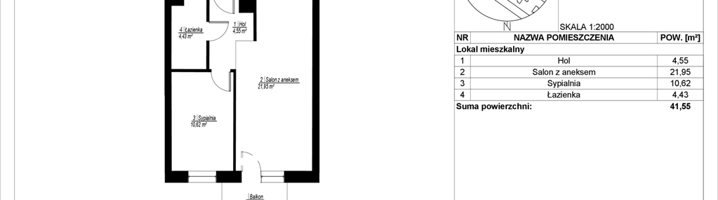 Mieszkanie w inwestycji: Symfonia Ptasia 28