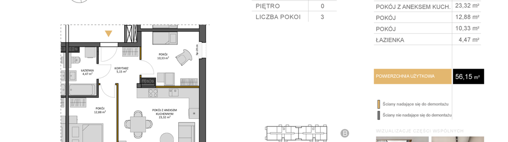 Mieszkanie w inwestycji: Osiedle Kasprowicza