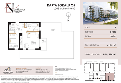 Mieszkanie w inwestycji: Enklawa Natury
