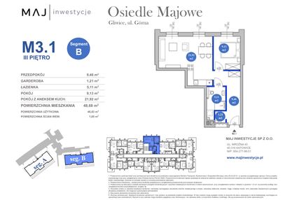 Mieszkanie w inwestycji: Osiedle Majowe 2.0