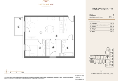 Mieszkanie w inwestycji: Waterlane Vibe