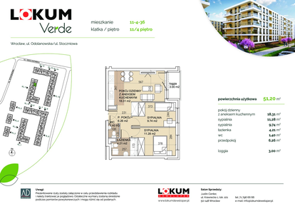 Mieszkanie w inwestycji: Lokum Verde etap III