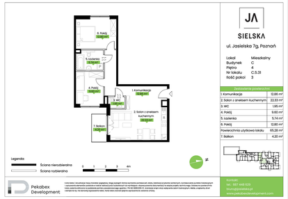 Mieszkanie w inwestycji: JA_SIELSKA V