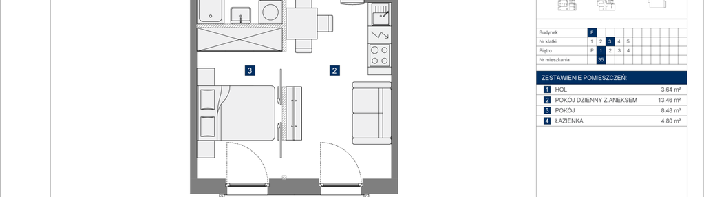 Mieszkanie w inwestycji: Apartamenty Park Matecznego Etap 2