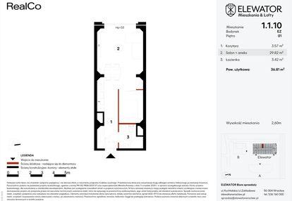 Mieszkanie w inwestycji: Elewator - Mieszkania i Lofty