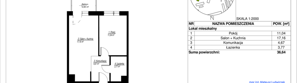 Mieszkanie w inwestycji: Jasielska 8C etap II