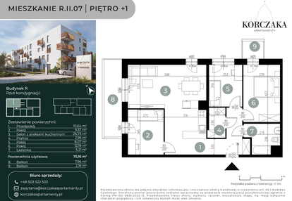 Mieszkanie w inwestycji: Korczaka Apartamenty