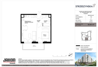 Mieszkanie w inwestycji: Strzeszyńska 77