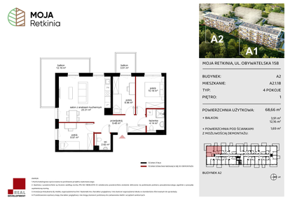 Mieszkanie w inwestycji: Moja Retkinia