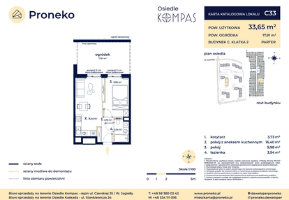 Mieszkanie w inwestycji: Osiedle Kompas