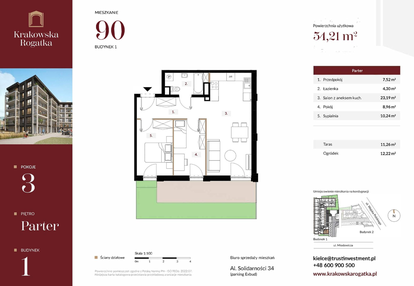 Mieszkanie w inwestycji: Krakowska Rogatka