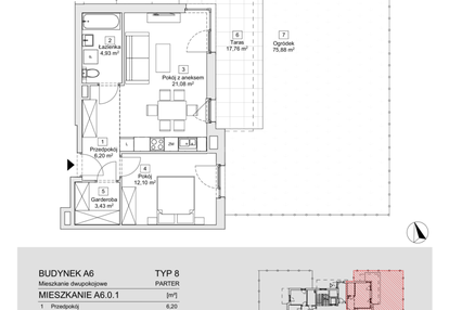 Mieszkanie w inwestycji: Zacisze Marcelin IIIa