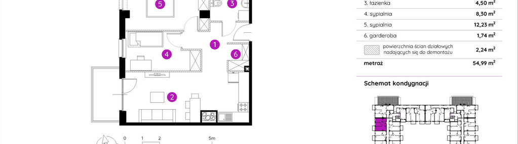 Mieszkanie w inwestycji: Murapol Apartamenty na Wzgórzu - bud. 4 i 5