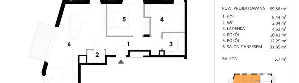 Mieszkanie w inwestycji: Smolna 4