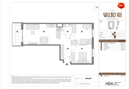 Mieszkanie w inwestycji: Osiedle Wilno VII etap 3