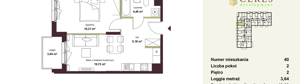 Mieszkanie w inwestycji: Sosnowy Zakątek II - budynek M