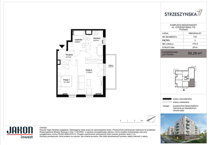 Mieszkanie w inwestycji: Strzeszyńska 77