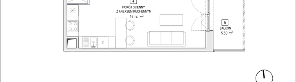 Mieszkanie w inwestycji: Naramowice Odnova II