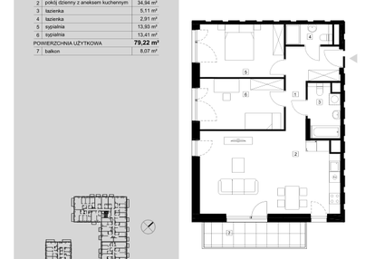 Mieszkanie w inwestycji: Modern Helenów