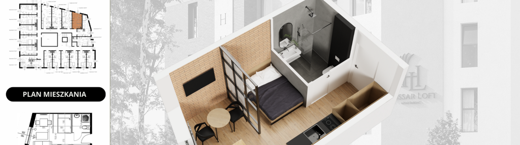 Mieszkanie w inwestycji: Hussar Loft - Apartamenty inwestycyjne