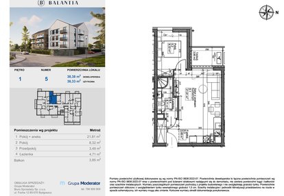 Mieszkanie w inwestycji: Balantia