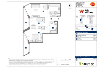 Mieszkanie w inwestycji: Osiedle przy Wielickiej etap 1.2