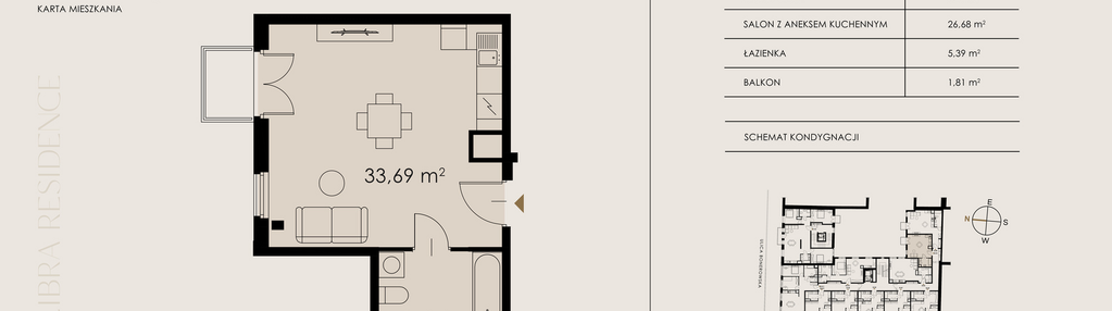 Mieszkanie w inwestycji: Libra Residence