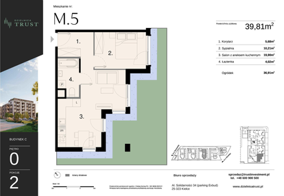 Mieszkanie w inwestycji: Dzielnica Trust