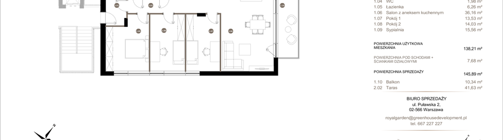 Mieszkanie w inwestycji: Royal Garden Wilanów Apartamenty
