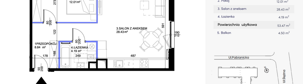 Mieszkanie w inwestycji: Nowa Pabianicka