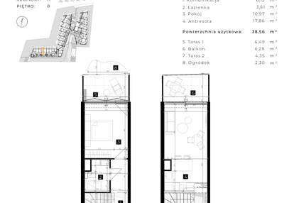 Mieszkanie w inwestycji: Cisha Apartamenty Dziwnów