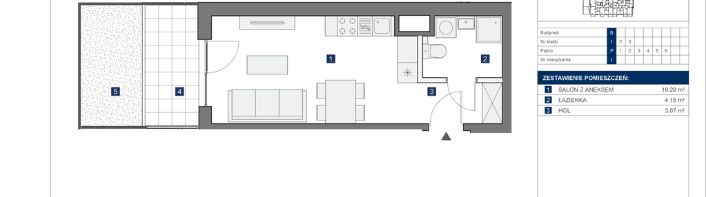 Mieszkanie w inwestycji: Osiedle Bokserska 71 Etap 2 Faza 2
