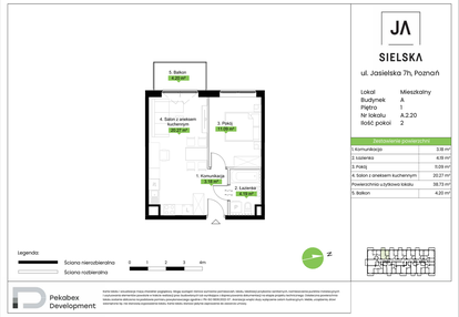 Mieszkanie w inwestycji: JA_SIELSKA V
