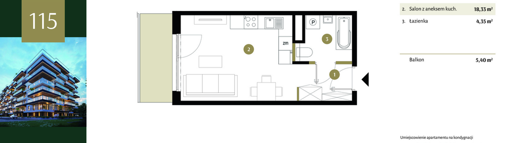 Mieszkanie w inwestycji: Rezydencja Świerkowa