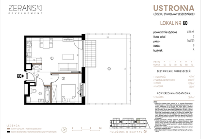 Mieszkanie w inwestycji: Ustronna