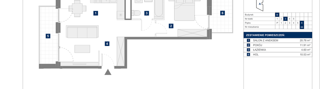 Mieszkanie w inwestycji: Apartamenty Park Matecznego Etap 1