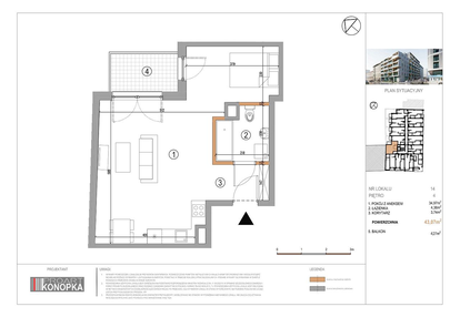 Mieszkanie w inwestycji: 5th Avenue Apartments