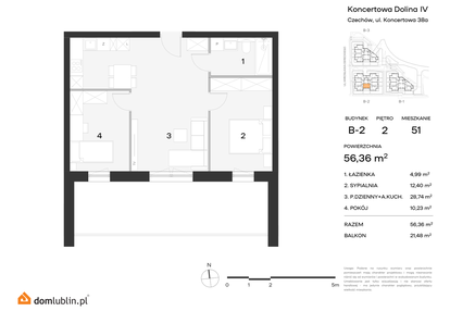 Mieszkanie w inwestycji: Koncertowa Dolina
