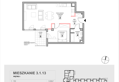 Mieszkanie w inwestycji: Zakątek Harmonia III