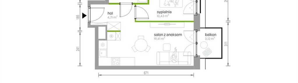 Mieszkanie w inwestycji: Kijowska Vita