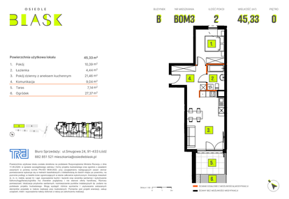 Mieszkanie w inwestycji: Osiedle BLASK - Etap I