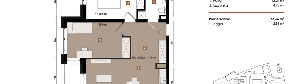 Mieszkanie w inwestycji: Apartamenty Sudetia