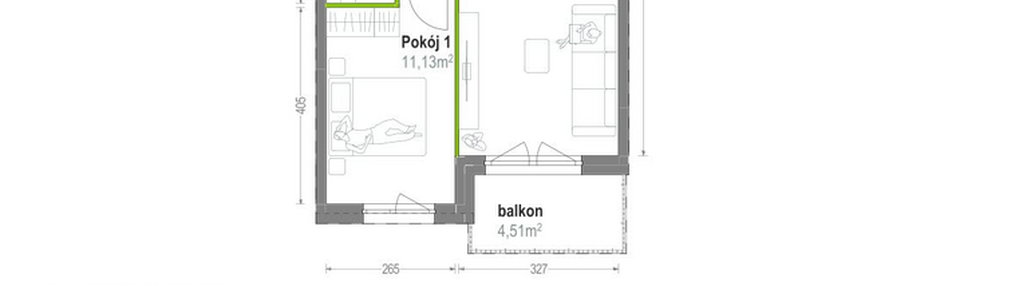Mieszkanie w inwestycji: Głębocka Vita