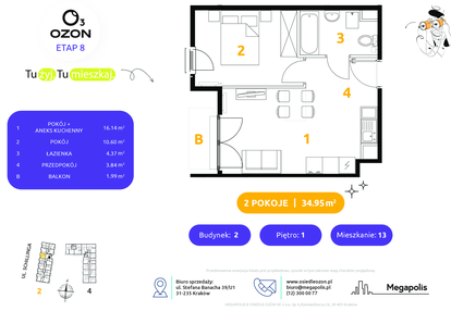Mieszkanie w inwestycji: Osiedle Ozon etap VIII