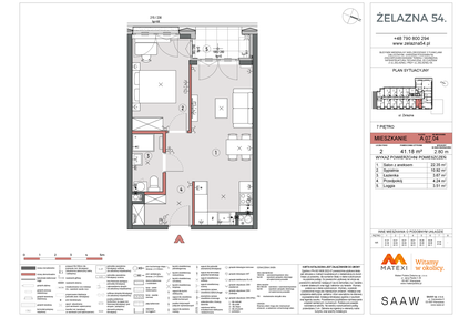 Mieszkanie w inwestycji: Żelazna 54