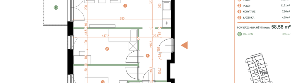 Mieszkanie w inwestycji: Casa Feliz Portowa II